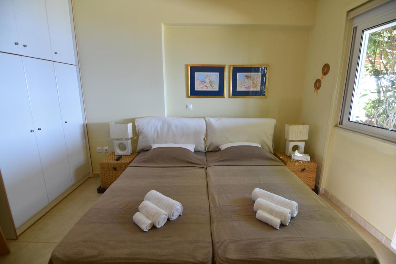 Blue Bay View - Beach House Vathirrevma Ngoại thất bức ảnh