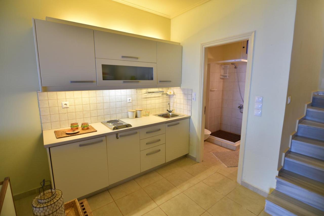 Blue Bay View - Beach House Vathirrevma Ngoại thất bức ảnh