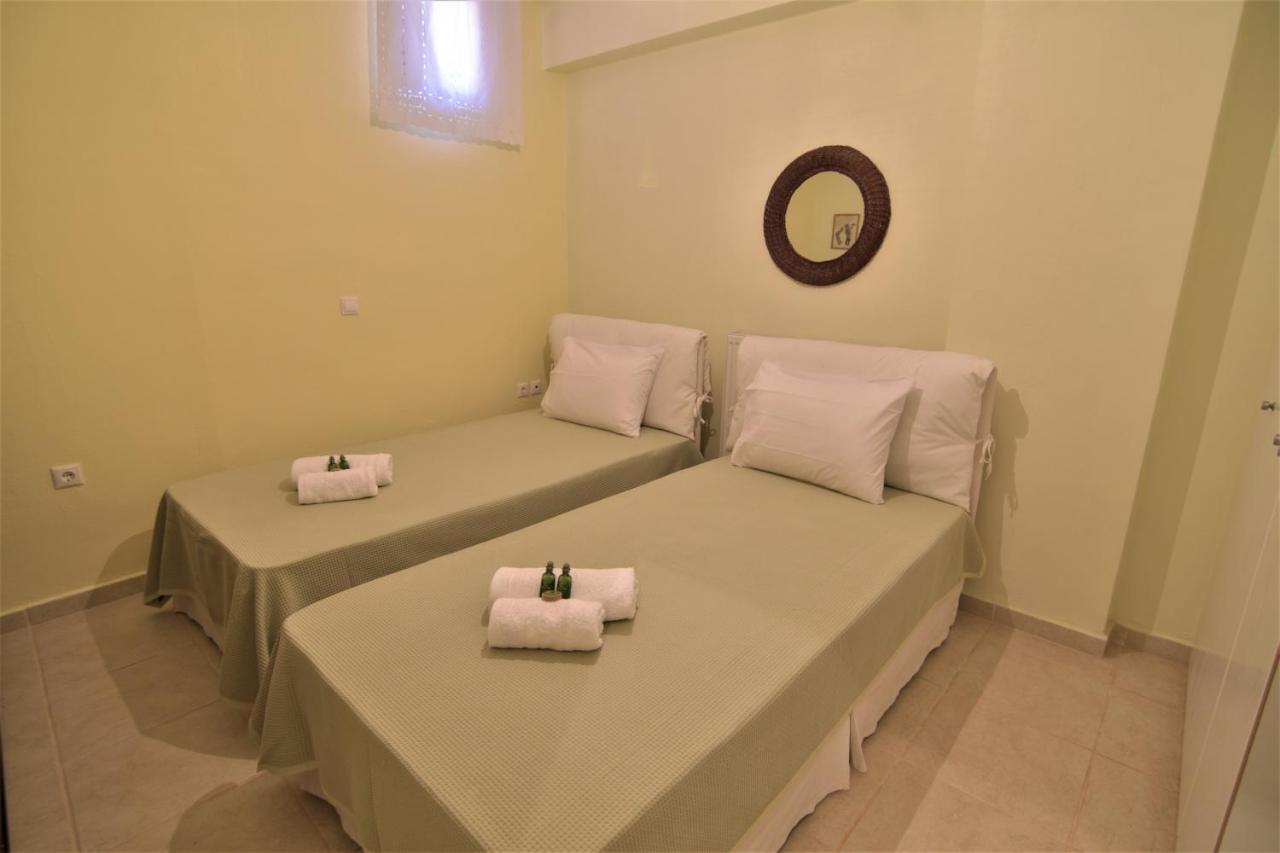 Blue Bay View - Beach House Vathirrevma Ngoại thất bức ảnh