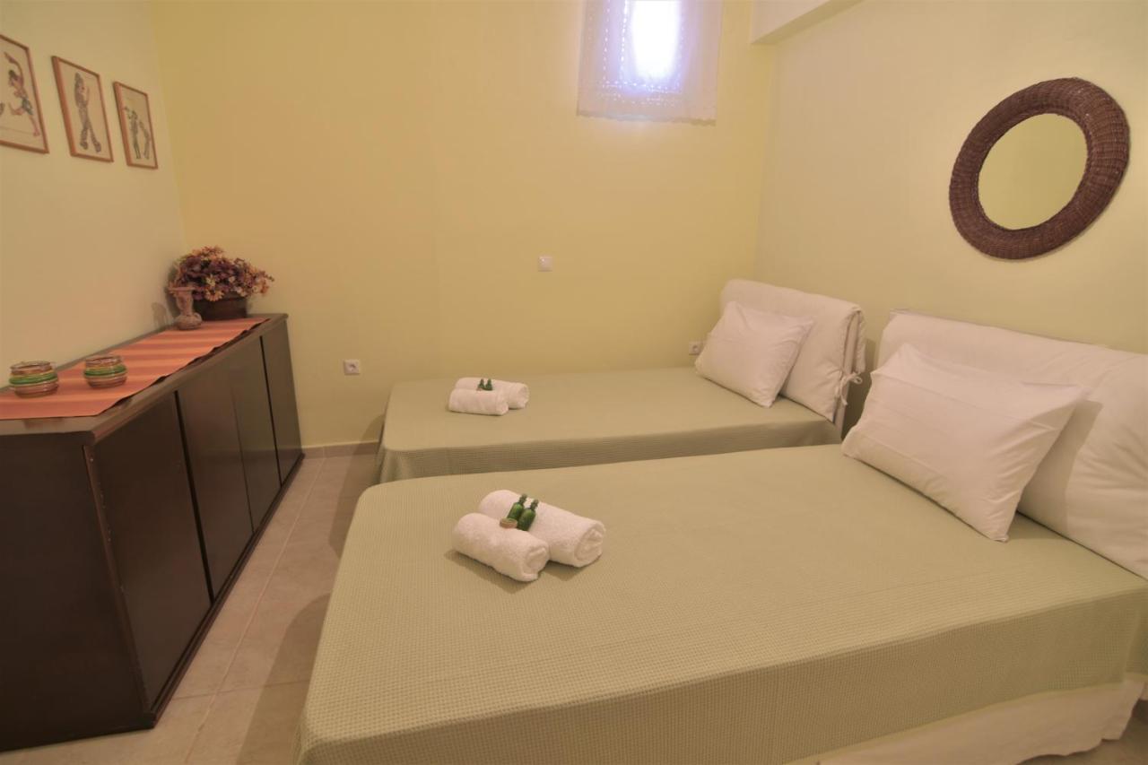 Blue Bay View - Beach House Vathirrevma Ngoại thất bức ảnh